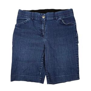 Studio Works Indigo Jean Shorts Size 10